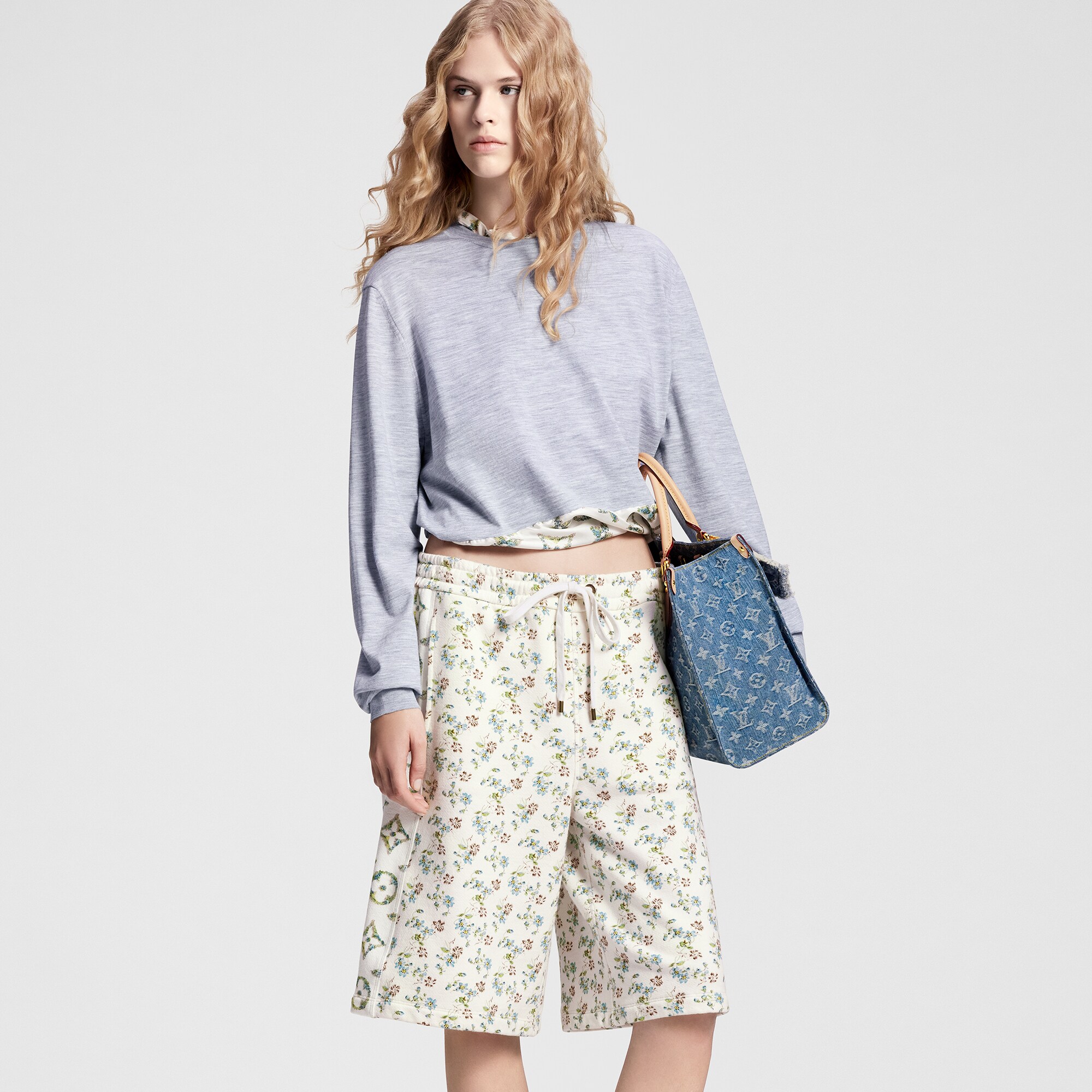  Ready to Wear Faldas y shorts Bermudas con estampado floral | Louis Vuitton ® (Ampliar producto)