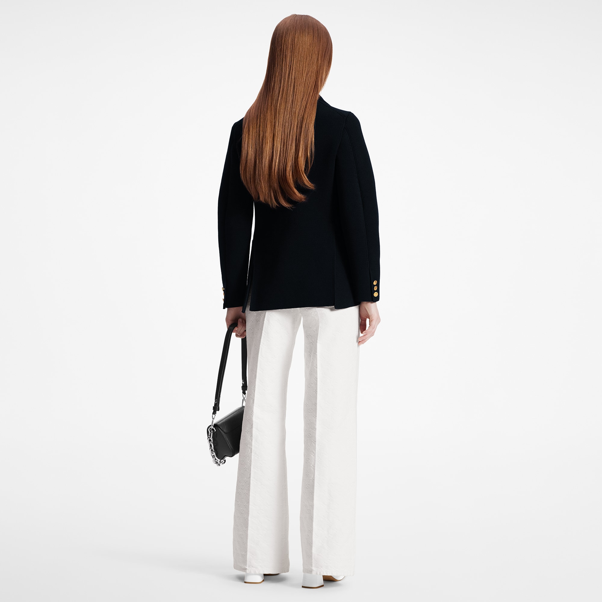 Ready to Wear Abrigos y chaquetas Blazer de punto con tres bolsillos | Louis Vuitton ® (Ampliar producto)