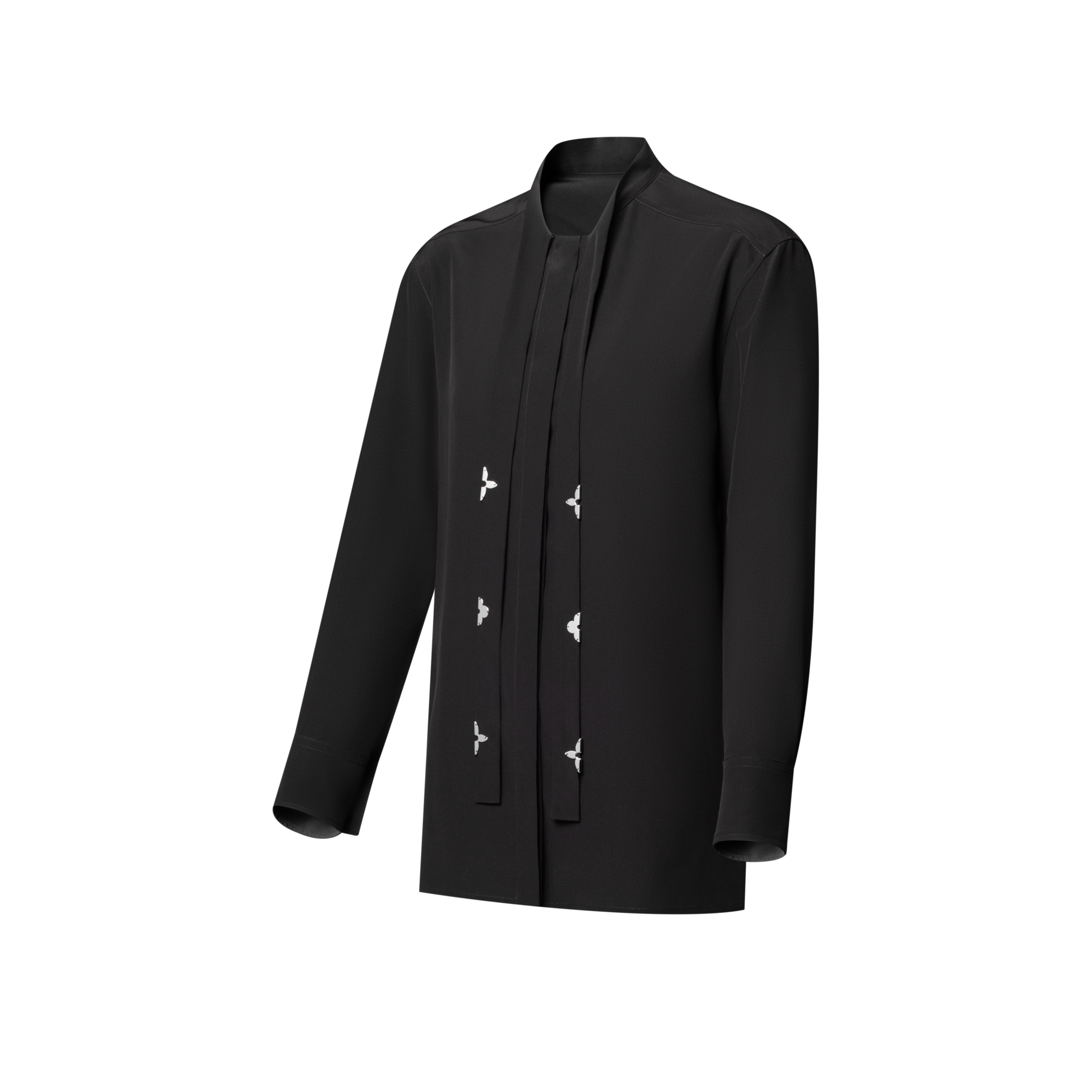  Ready to Wear Tops Blusa con chalina con motivo Monograma | Louis Vuitton ® (Ampliar producto)