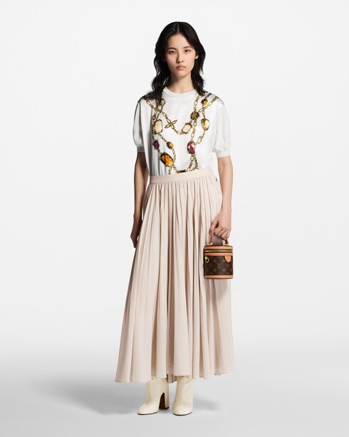 Ready to Wear Tops Blusa con estampado Trompe l'Oleil | Louis Vuitton ®