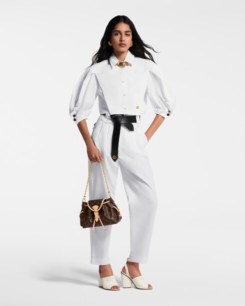 Ready to Wear Tops Blusa con mangas farol | Louis Vuitton ®