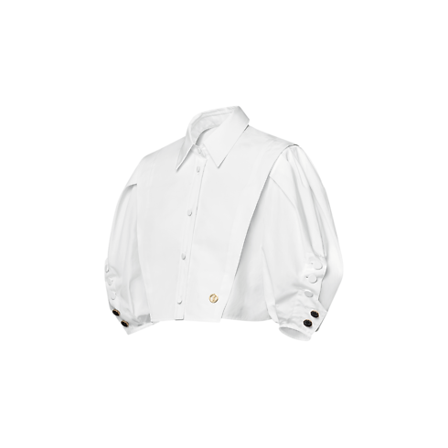 Ready to Wear Tops Blusa con mangas farol | Louis Vuitton ® (Ampliar producto)