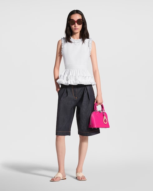 Ready-to-Wear Tops Ruffle Trim Top | Louis Vuitton ®