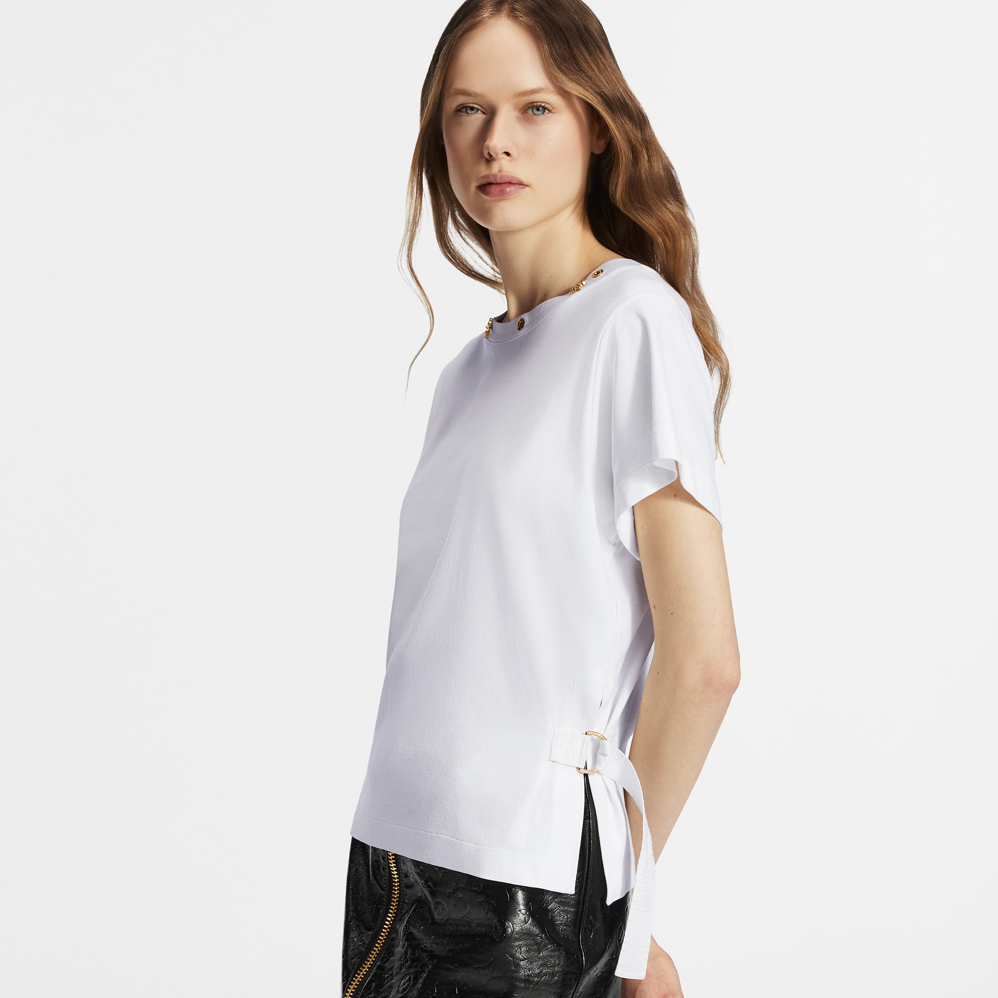  Ready to Wear Tops Blusa con tiras laterales | Louis Vuitton ® (Ampliar producto)