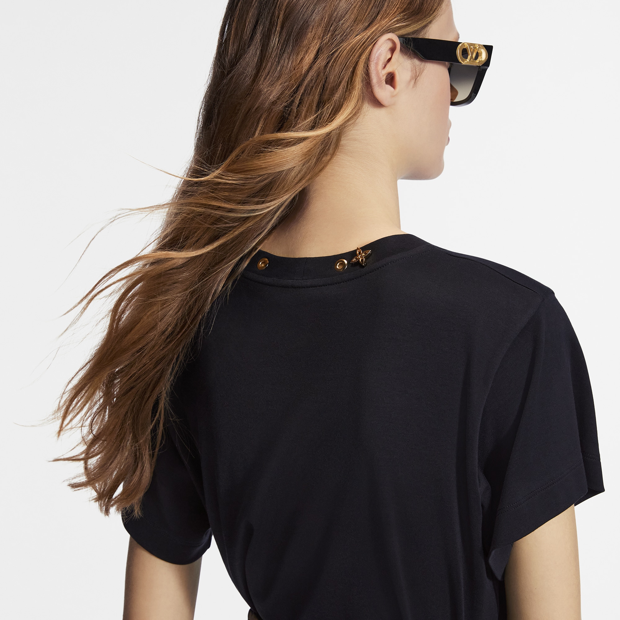  Ready to Wear Tops Blusa con tiras laterales | Louis Vuitton ® (Ampliar producto)