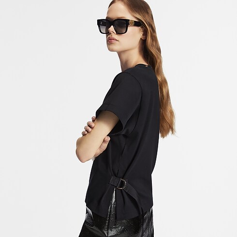 Ready to Wear Tops Blusa con tiras laterales | Louis Vuitton ® (Ampliar producto)