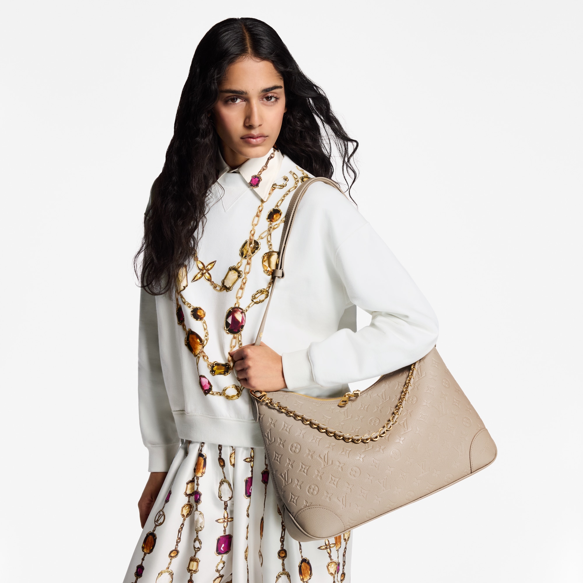 Monogram Empreinte Bolsas de mano Todas las bolsas de mano Bolsa Boulogne GM | Louis Vuitton ® (Ampliar producto)
