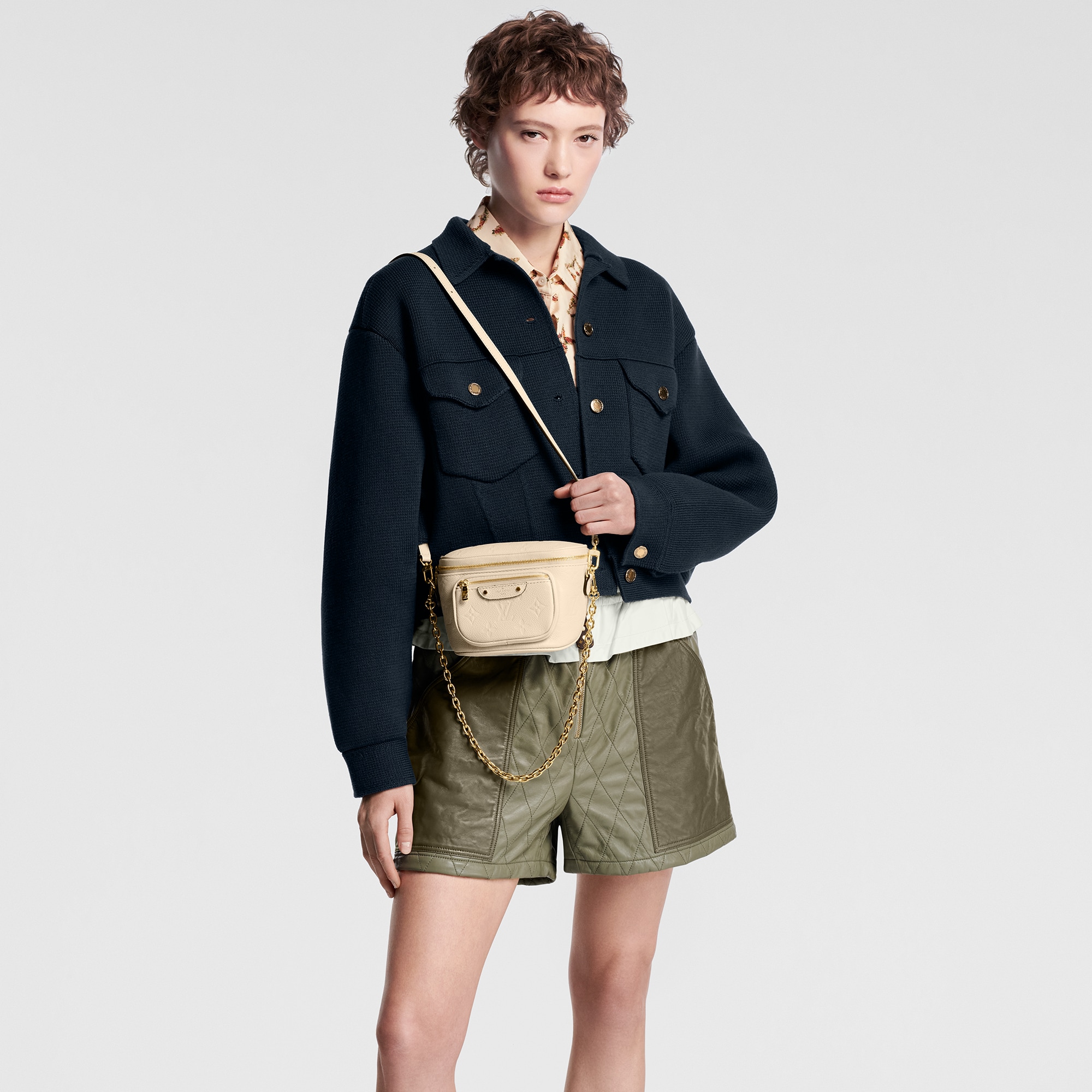 Monogram Empreinte Bolsas de mano Todas las bolsas de mano Bolsa cangurera Mini | Louis Vuitton ® (Ampliar producto)