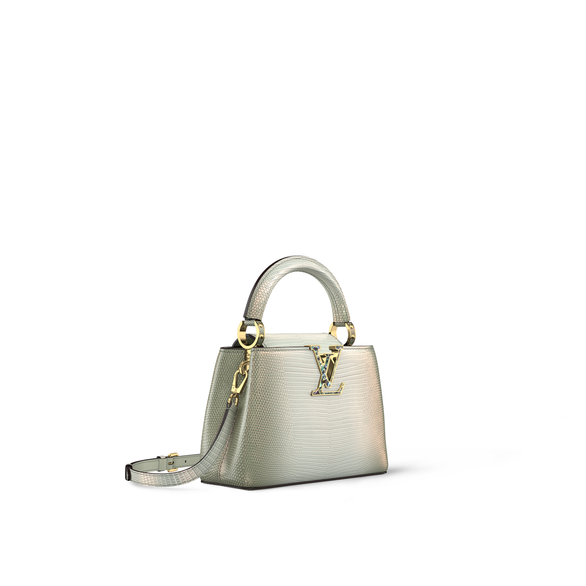 Lezard Bolsas de mano Capucines Bolsa Capucines Mini | Louis Vuitton ® (Ampliar producto)