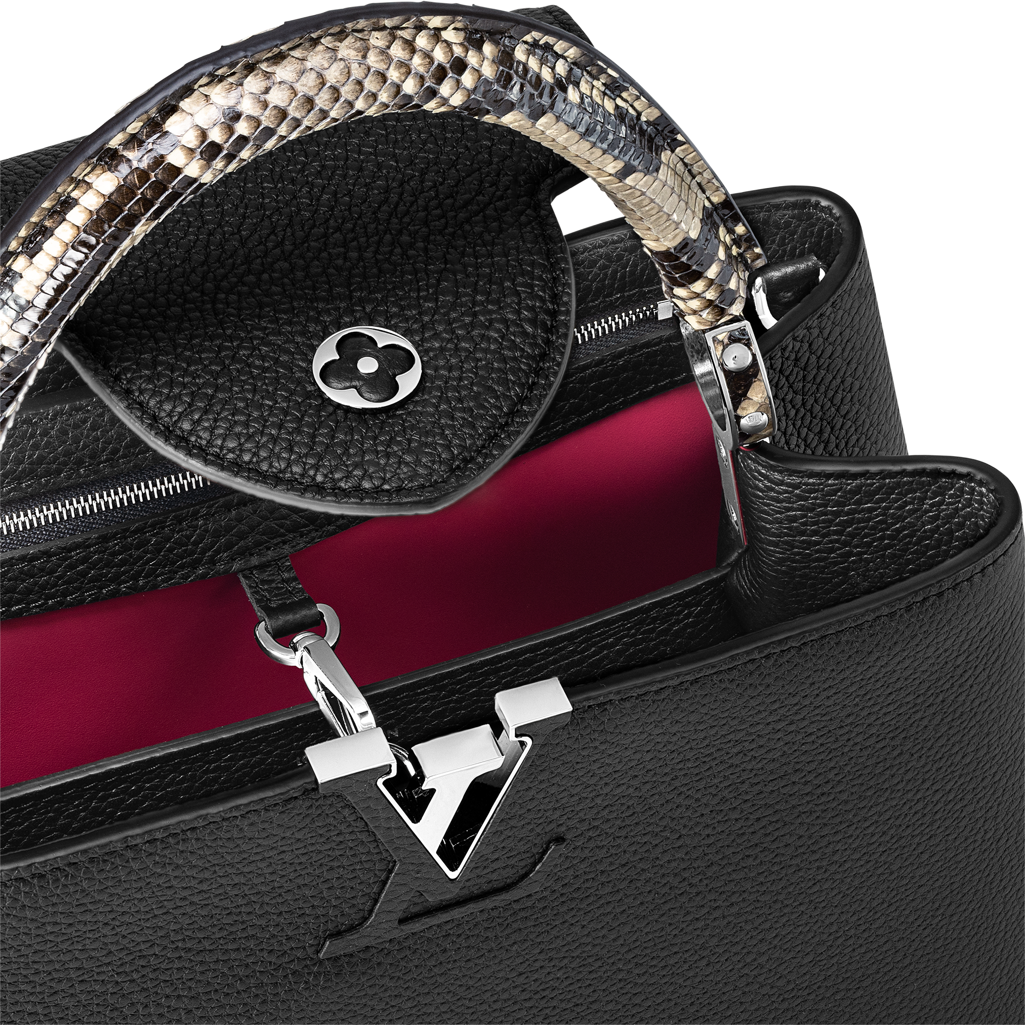 Python Bolsas de mano Todas las colecciones Bolsa Capucines PM | Louis Vuitton ® (Ampliar producto)