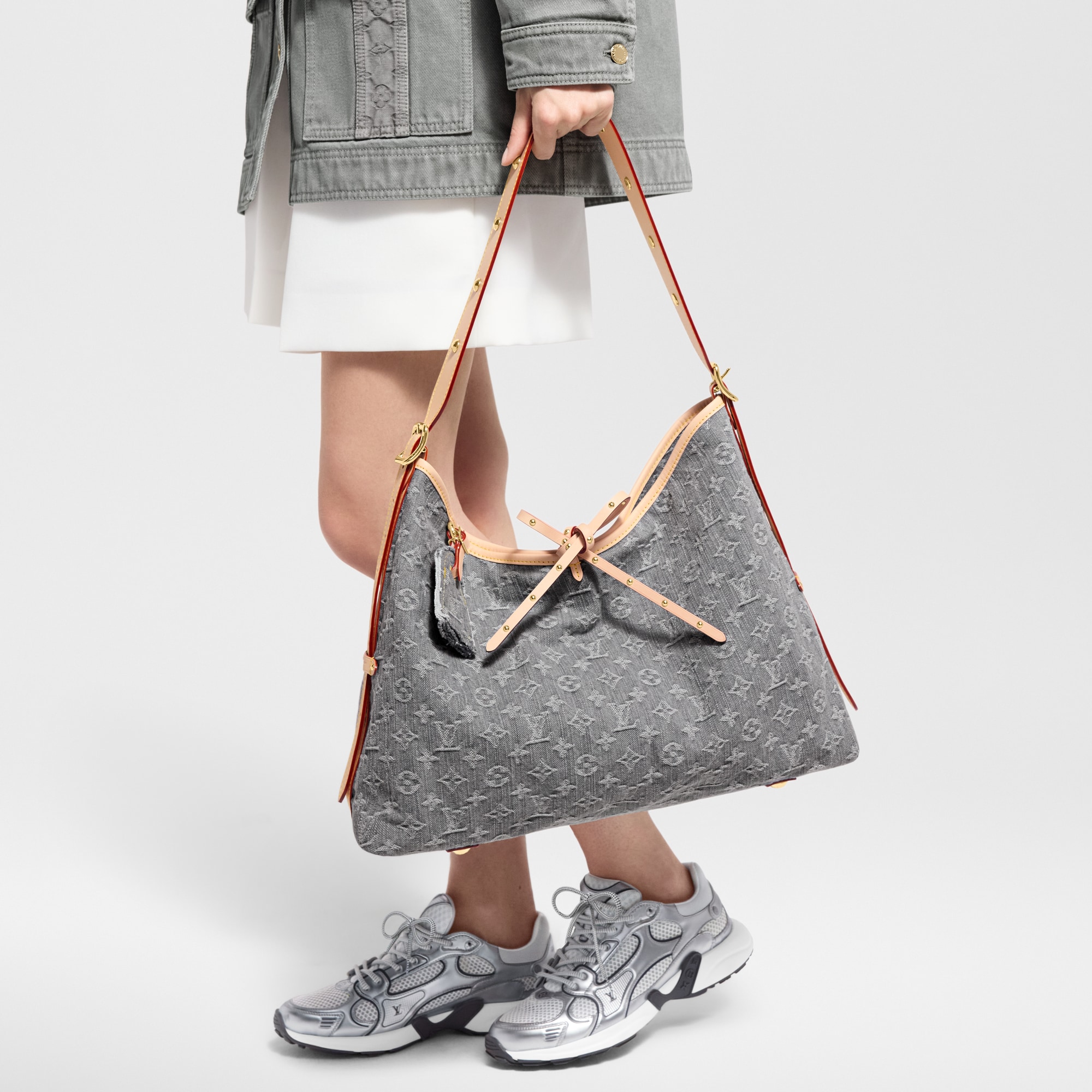 Monogram Denim Bolsas de mano Todas las bolsas de mano Bolsa Carry All MM | Louis Vuitton ® (Ampliar producto)