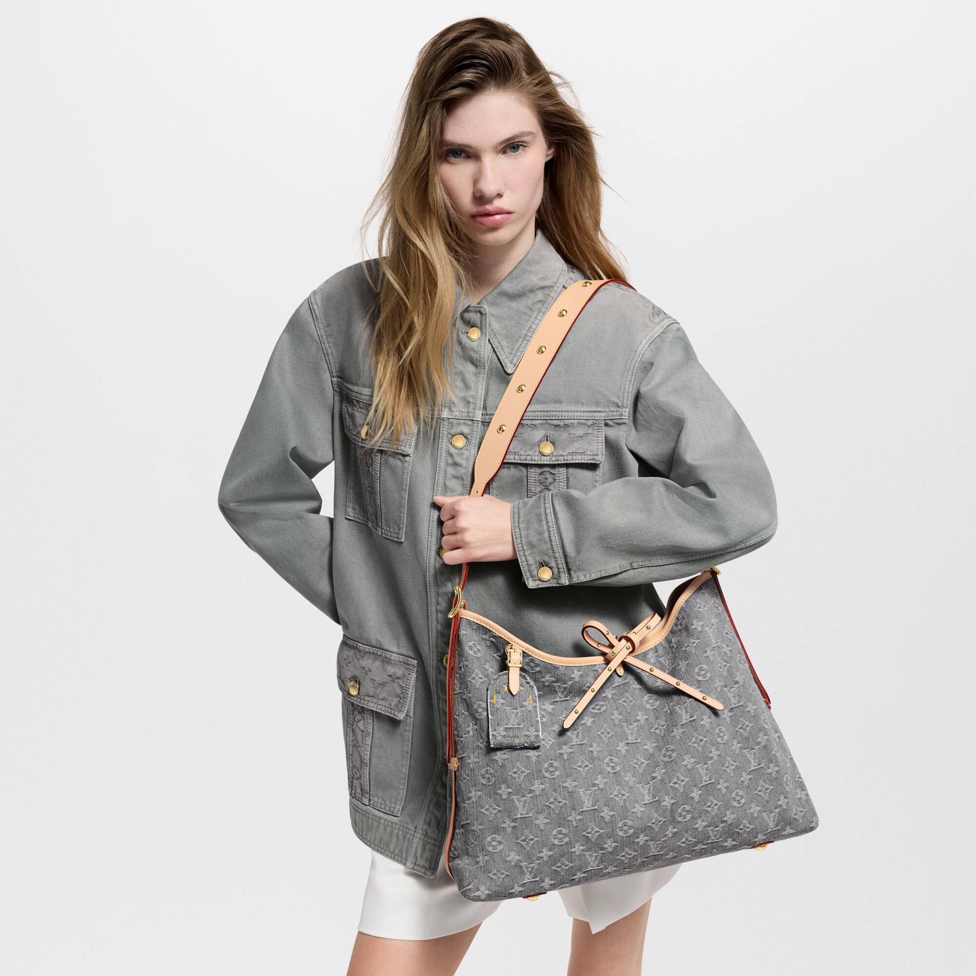 Monogram Denim Bolsas de mano Todas las bolsas de mano Bolsa Carry All MM | Louis Vuitton ® (Ampliar producto)