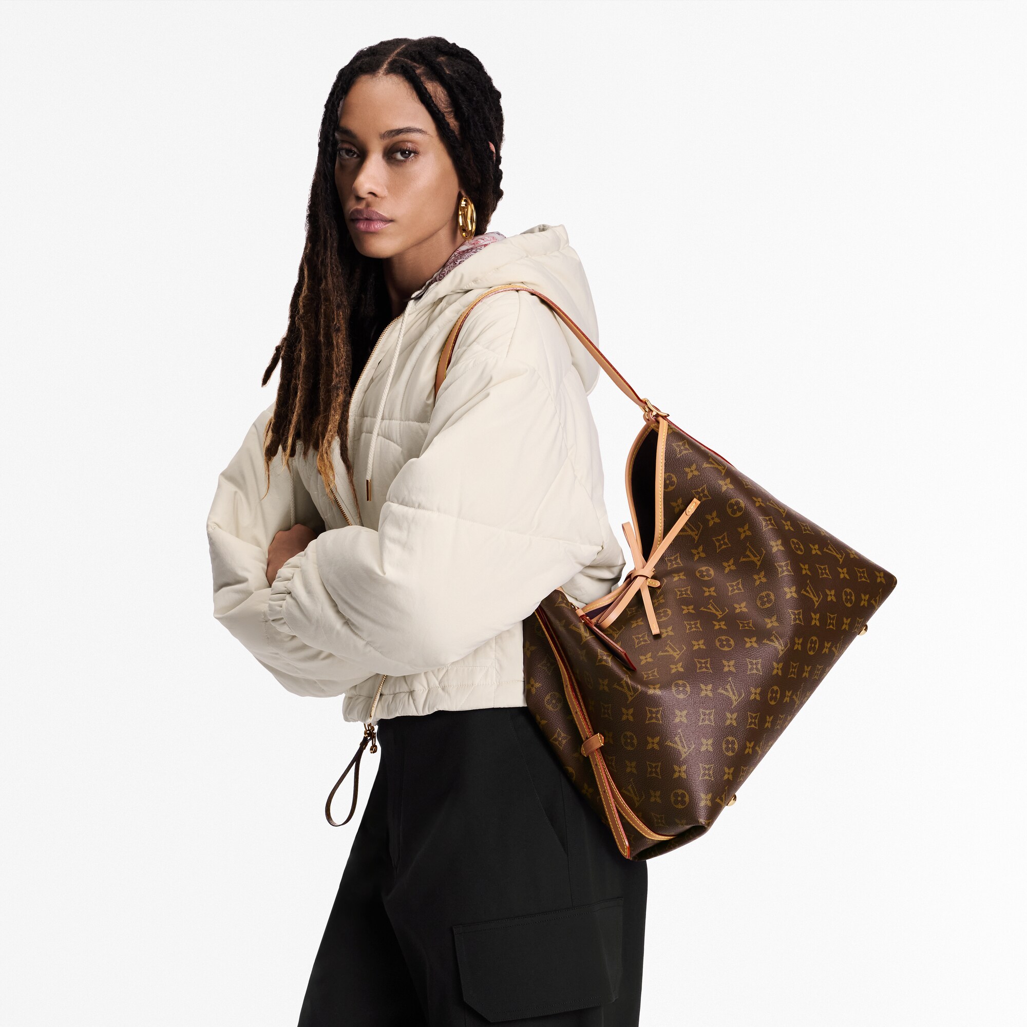 Monogram Bolsas de mano Todas las bolsas de mano Bolsa Carry All MM | Louis Vuitton ® (Ampliar producto)