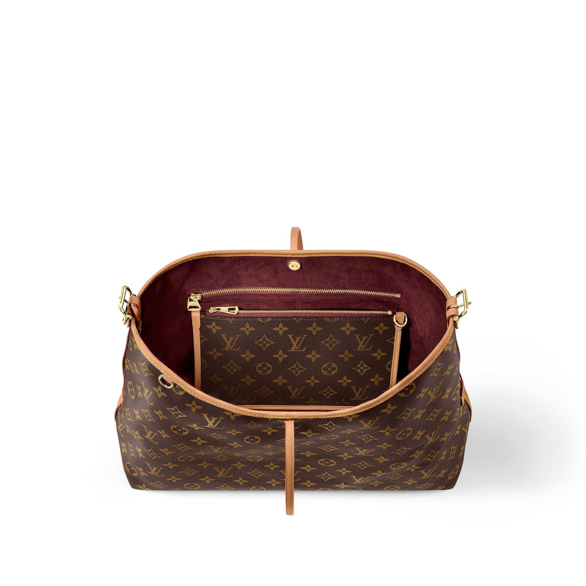 Monogram Bolsas de mano Todas las bolsas de mano Bolsa Carry All MM | Louis Vuitton ® (Ampliar producto)