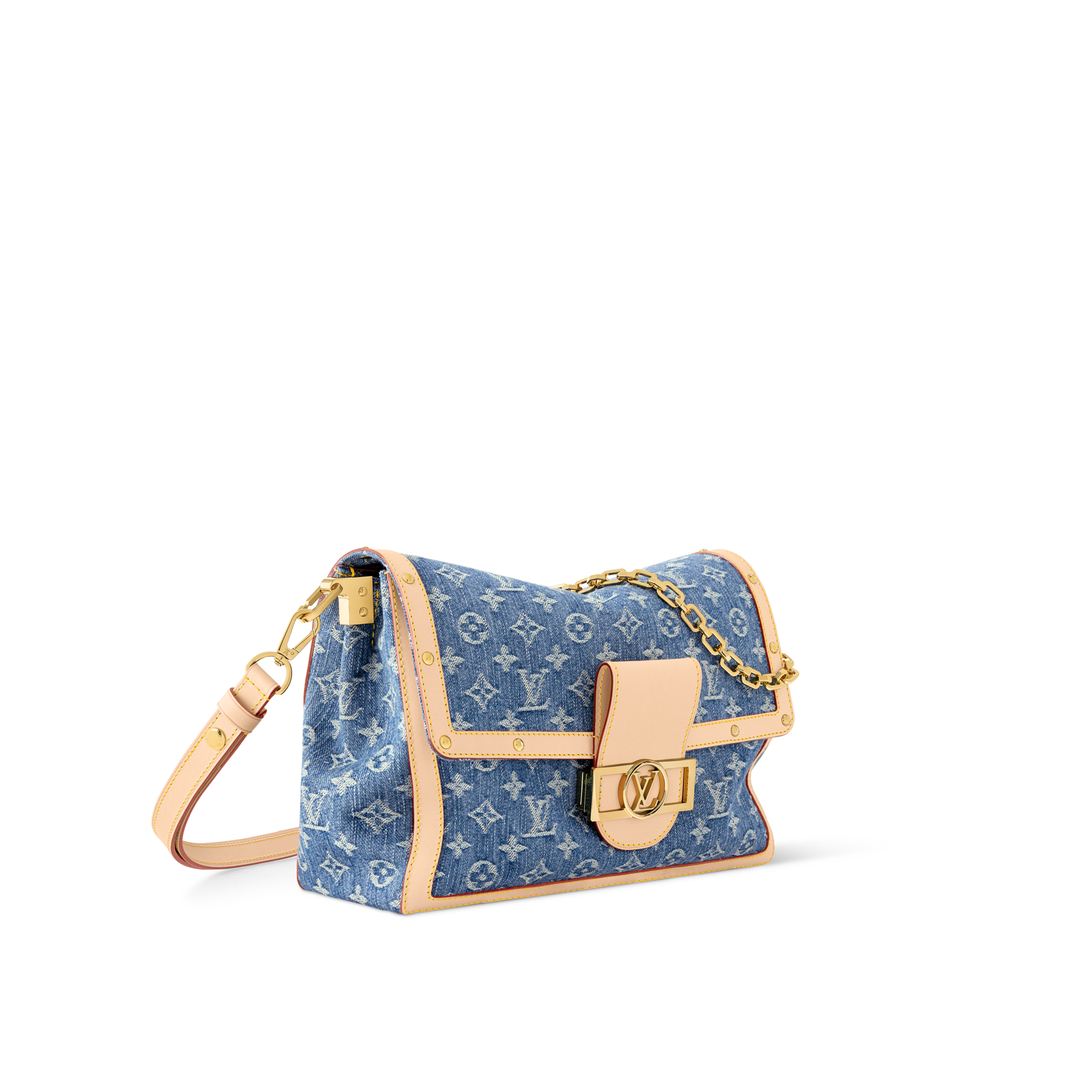 Monogram Denim Bolsas para Mujer LV Icons Bolsa Dauphine Soft GM | Louis Vuitton ® (Ampliar producto)