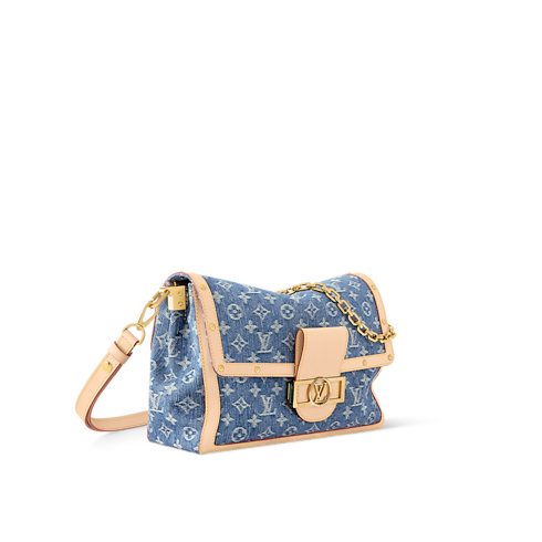 Monogram Denim Bolsas para Mujer LV Icons Bolsa Dauphine Soft GM | Louis Vuitton ® (Ampliar producto)