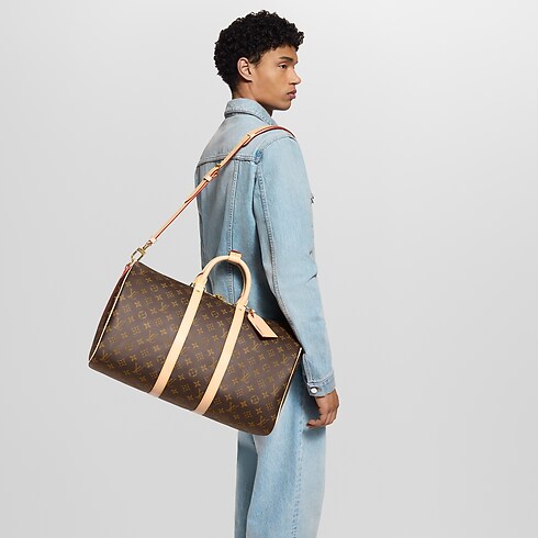 Canvas Monogram Viajes Equipaje flexible y bolsas de viaje Bolsa de viaje Keepall 45 | Louis Vuitton ® (Ampliar producto)