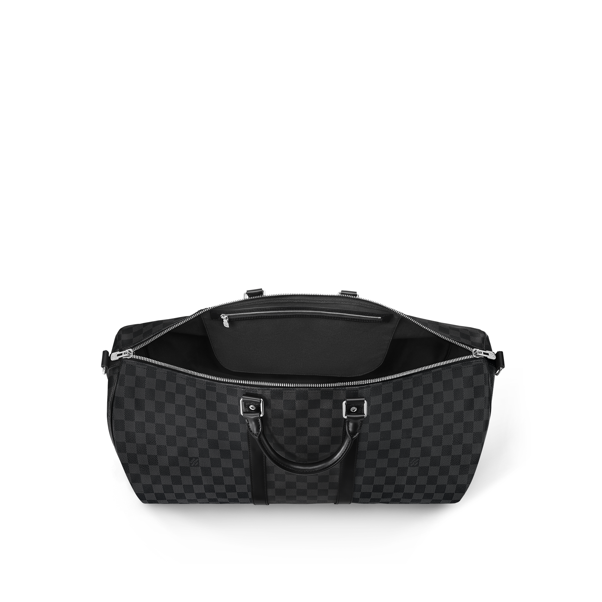 Canvas Damier Graphite Viajes Equipaje flexible y bolsas de viaje Bolsa de viaje Keepall 55  | Louis Vuitton ® (Ampliar producto)