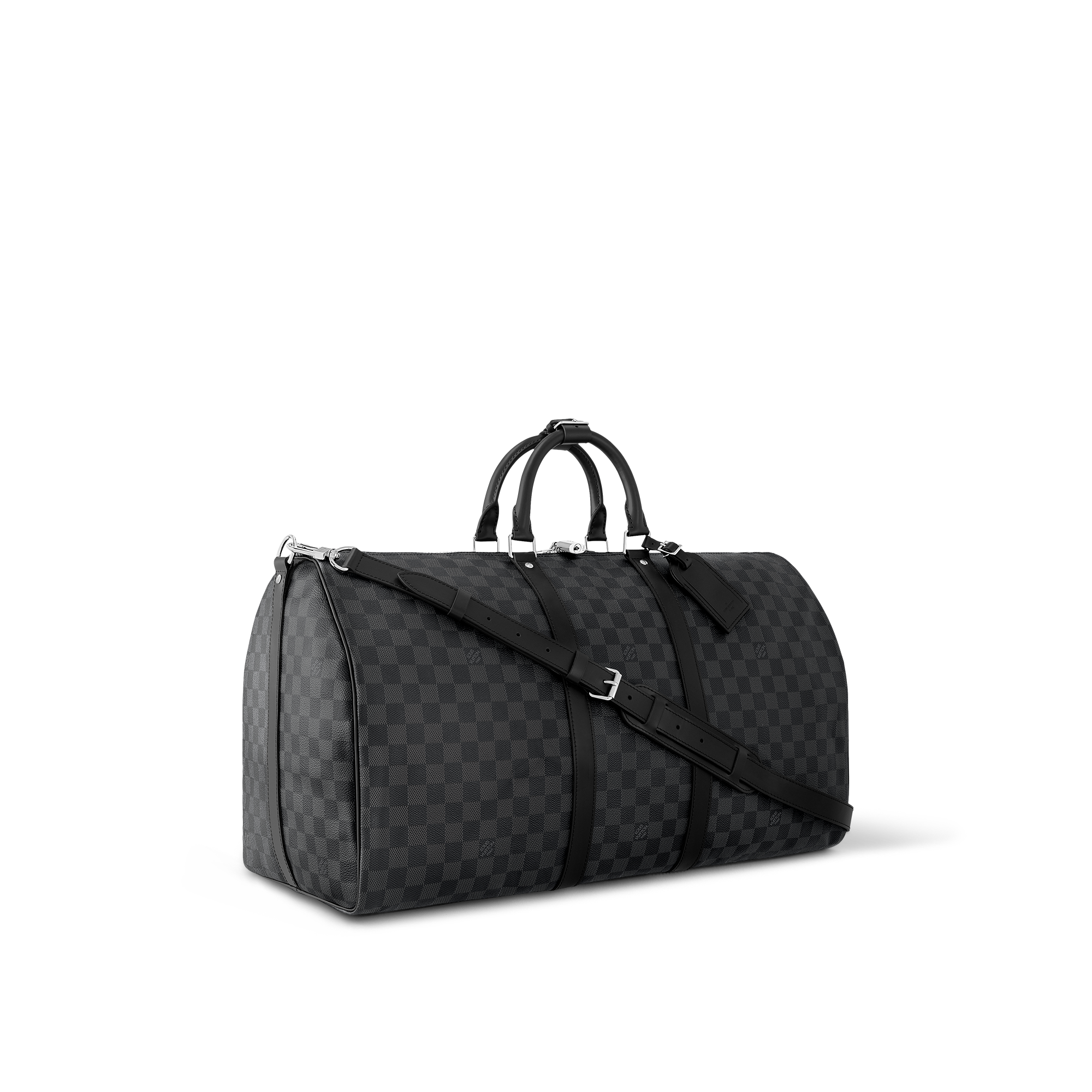 Canvas Damier Graphite Viajes Equipaje flexible y bolsas de viaje Bolsa de viaje Keepall 55  | Louis Vuitton ® (Ampliar producto)