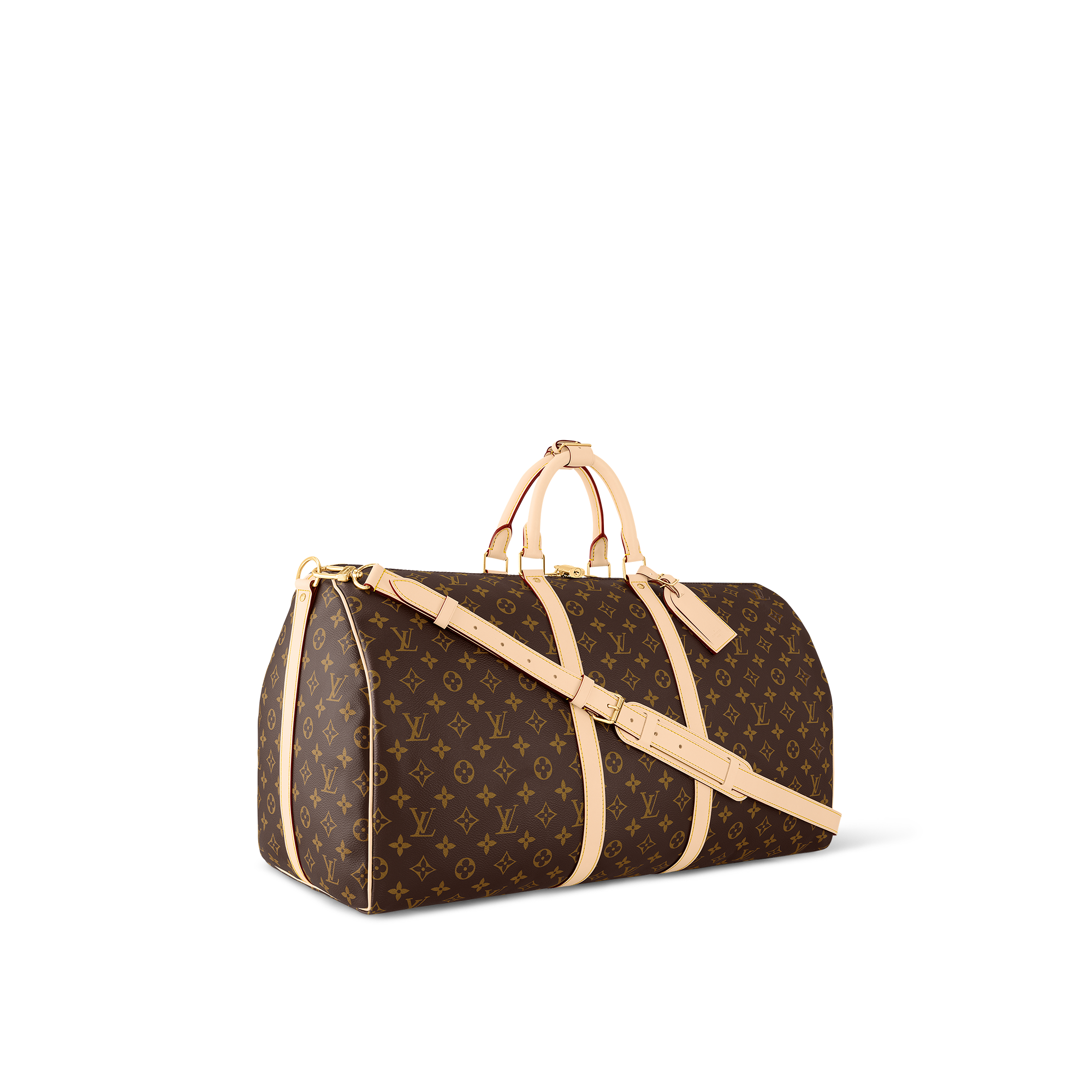 Canvas Monogram Viajes Equipaje flexible y bolsas de viaje Bolsa de viaje Keepall 55 | Louis Vuitton ® (Ampliar producto)