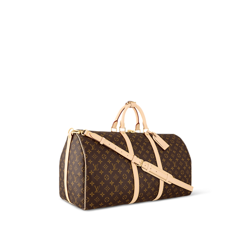 Canvas Monogram Viajes Equipaje flexible y bolsas de viaje Bolsa de viaje Keepall 55 | Louis Vuitton ® (Ampliar producto)