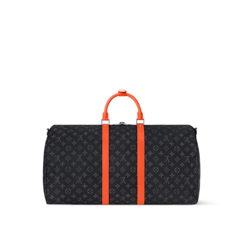 Monogram Eclipse Bolsas para Hombre LV Icons Bolsa de viaje Keepall 55 con correa | Louis Vuitton ® (Ampliar producto)