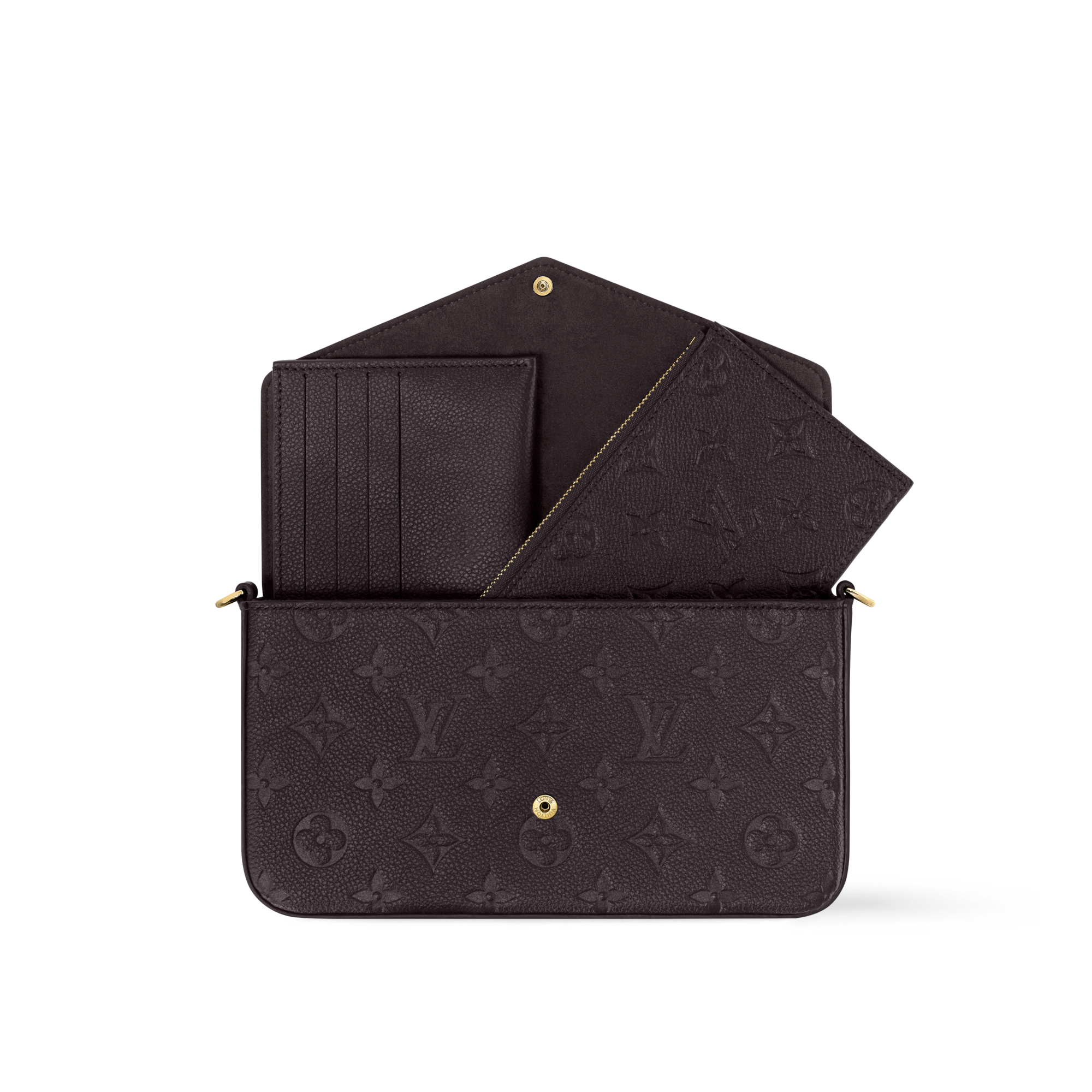 Monogram Empreinte Carteras y artículos de piel pequeños Carteras con cadena y Micro Bolsas Bolsa Félicie Pochette | Louis Vuitton ® (Ampliar producto)