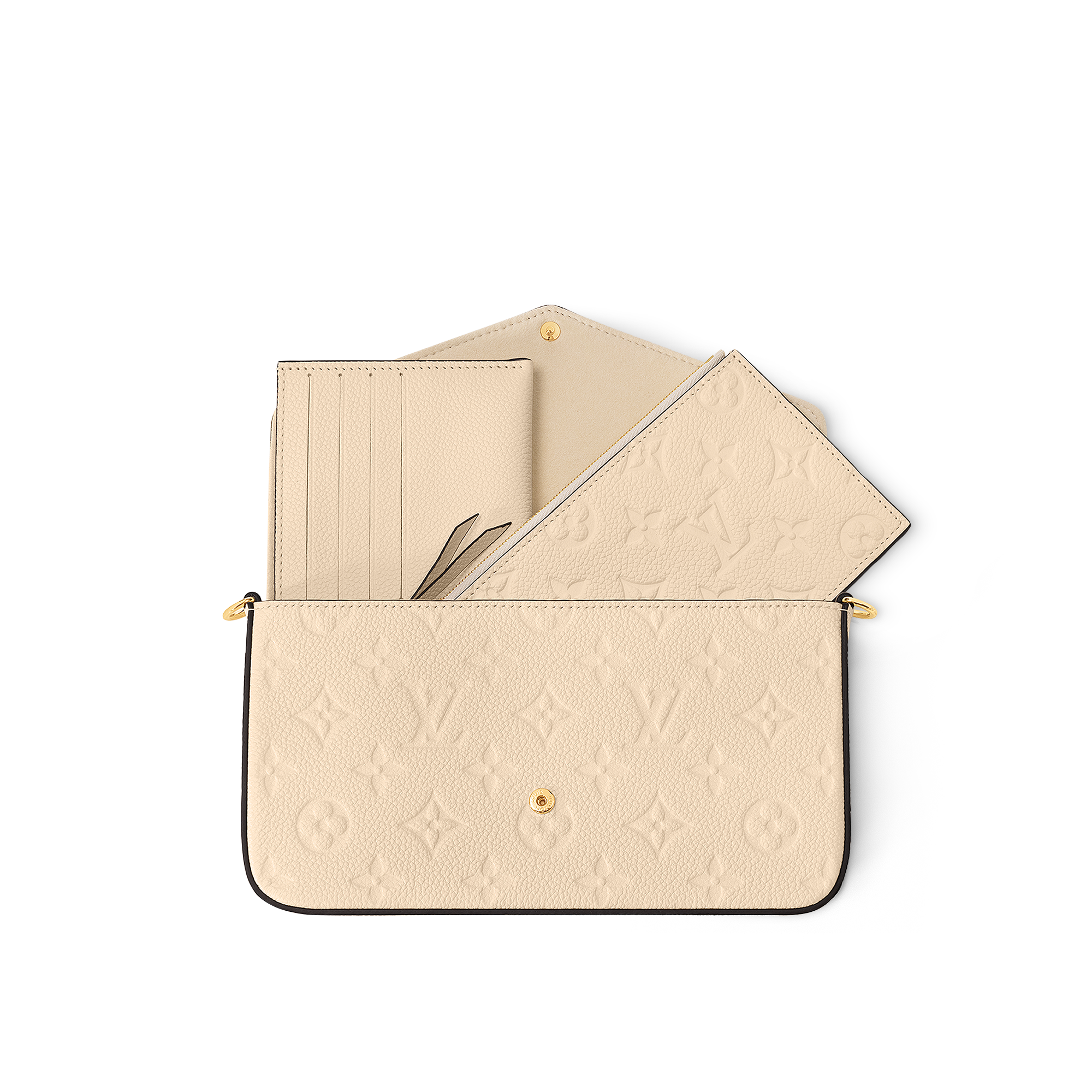 Monogram Empreinte Carteras y artículos de piel pequeños Carteras con cadena y Micro Bolsas Bolsa Félicie Pochette | Louis Vuitton ® (Ampliar producto)