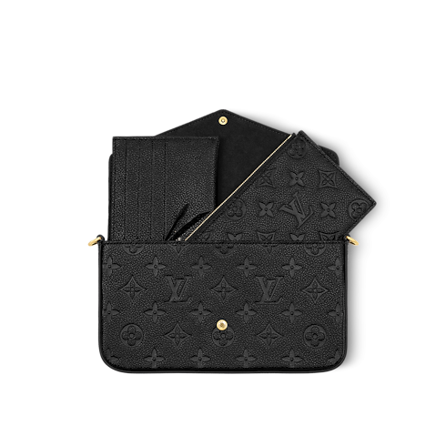 Monogram Empreinte Carteras y artículos de piel pequeños Carteras con cadena y Micro Bolsas Bolsa Félicie Pochette | Louis Vuitton ® (Ampliar producto)