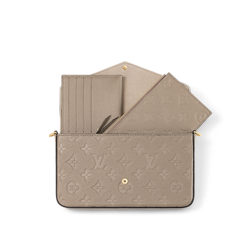Monogram Empreinte Carteras y artículos de piel pequeños Carteras con cadena y Micro Bolsas Bolsa Félicie Pochette | Louis Vuitton ® (Ampliar producto)