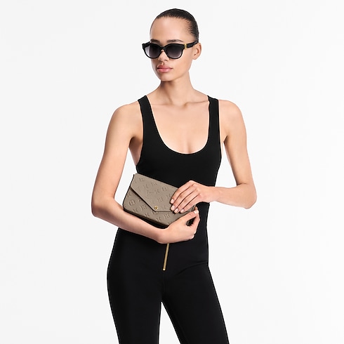 Monogram Empreinte Carteras y artículos de piel pequeños Carteras con cadena y Micro Bolsas Bolsa Félicie Pochette | Louis Vuitton ® (Ampliar producto)