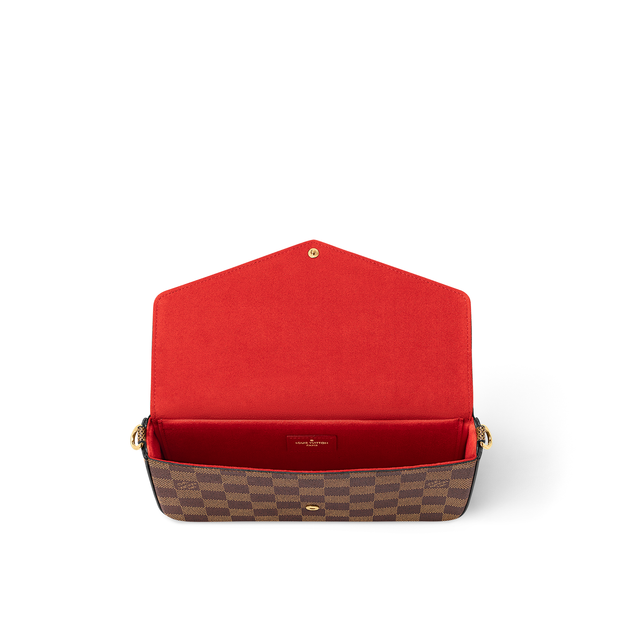 Damier Ebene Canvas Carteras y artículos de piel pequeños Carteras con cadena y Micro Bolsas Bolsa Félicie Pochette | Louis Vuitton ® (Ampliar producto)