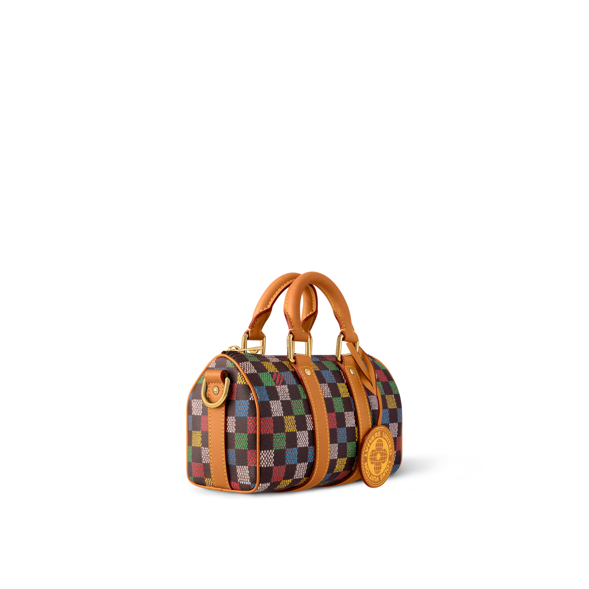 Damier Ebene Canvas Bolsas para Hombre LV Icons Bolsa Keepall 25 con correa | Louis Vuitton ® (Ampliar producto)