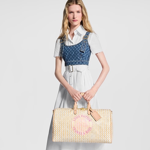 Autres Toiles Monogram Bolsas de Viaje y Equipaje con ruedas Bolsas de Viaje Bolsa Keepall 45 con correa | Louis Vuitton ® (Ampliar producto)