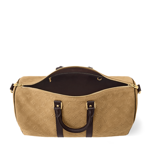 Monogram Suede Bolsas de Viaje y Equipaje con ruedas Bolsas de Viaje Bolsa Keepall 45 con correa | Louis Vuitton ® (Ampliar producto)