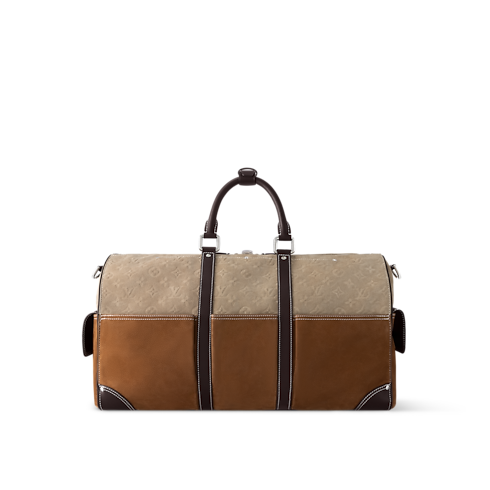 Autres Cuirs Monogram Viajes Equipaje flexible y bolsas de viaje Bolsa Keepall 50 con correa | Louis Vuitton ® (Ampliar producto)