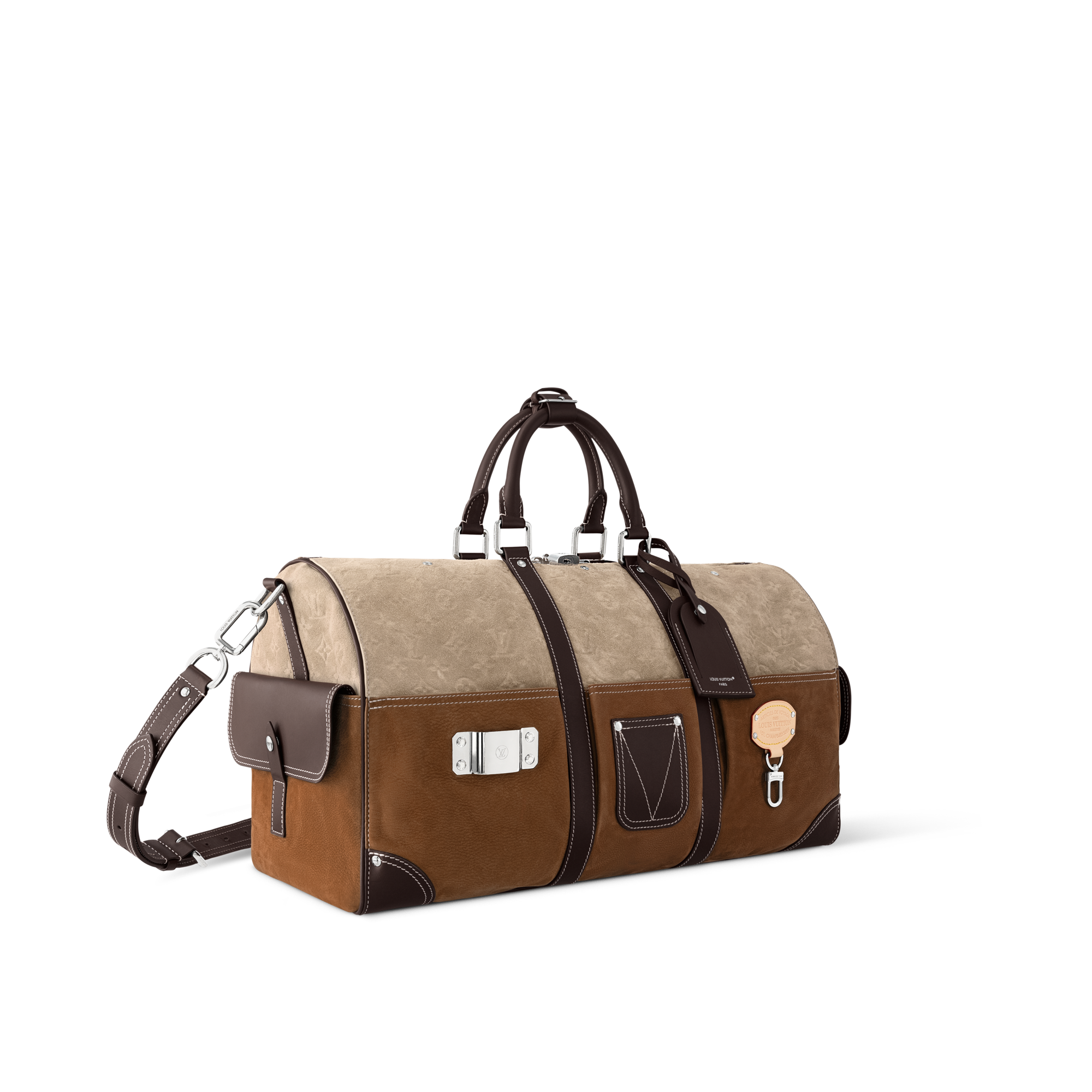 Autres Cuirs Monogram Viajes Equipaje flexible y bolsas de viaje Bolsa Keepall 50 con correa | Louis Vuitton ® (Ampliar producto)