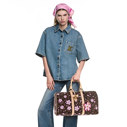 Autres Toiles Monogram Bolsas All Collections Bolsa Keepall Bandoulière 45 LV x TM | Louis Vuitton ® (Ampliar producto)