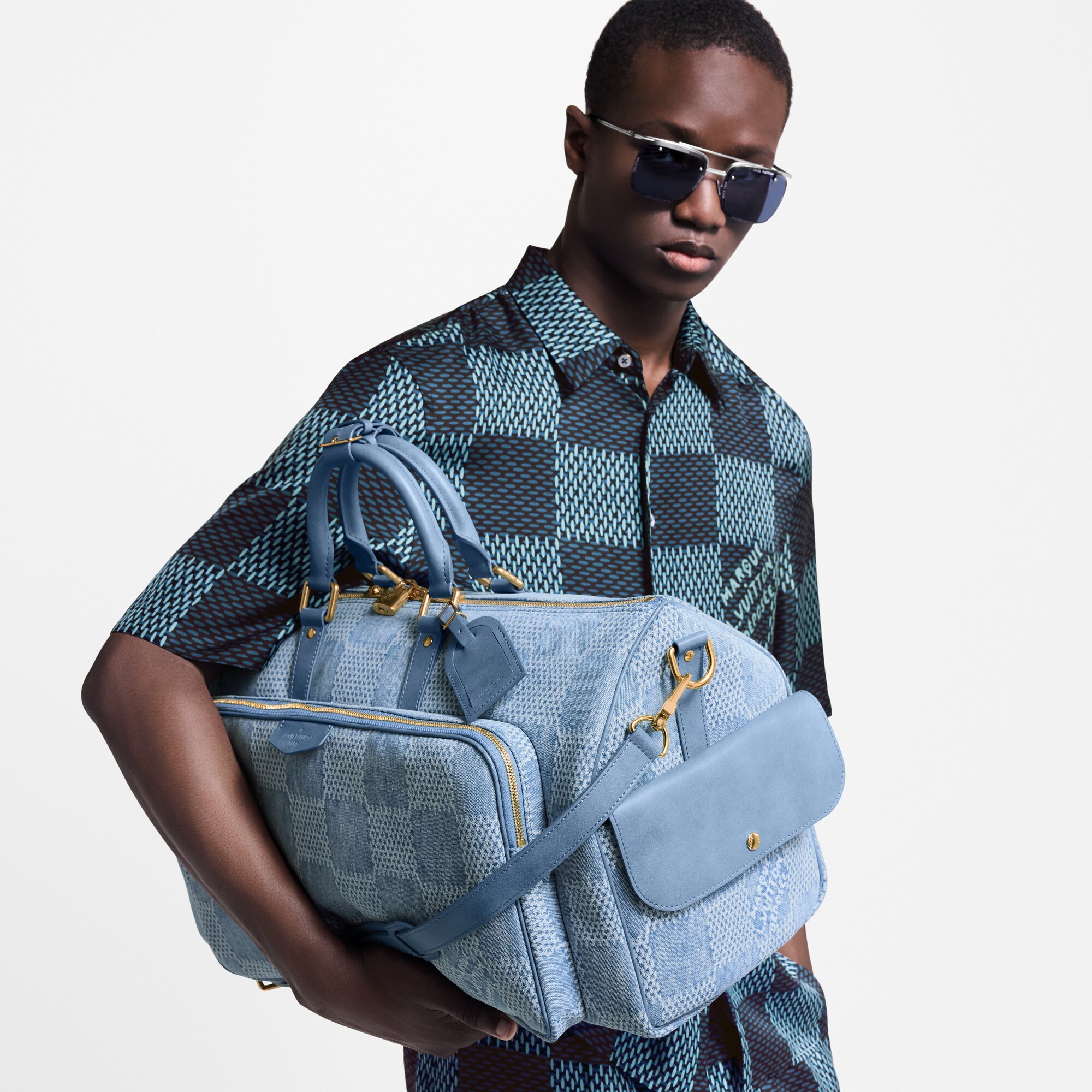 Damier Other Bolsas para Hombre LV Icons Bolsa Keepall Cargo 50 | Louis Vuitton ® (Ampliar producto)