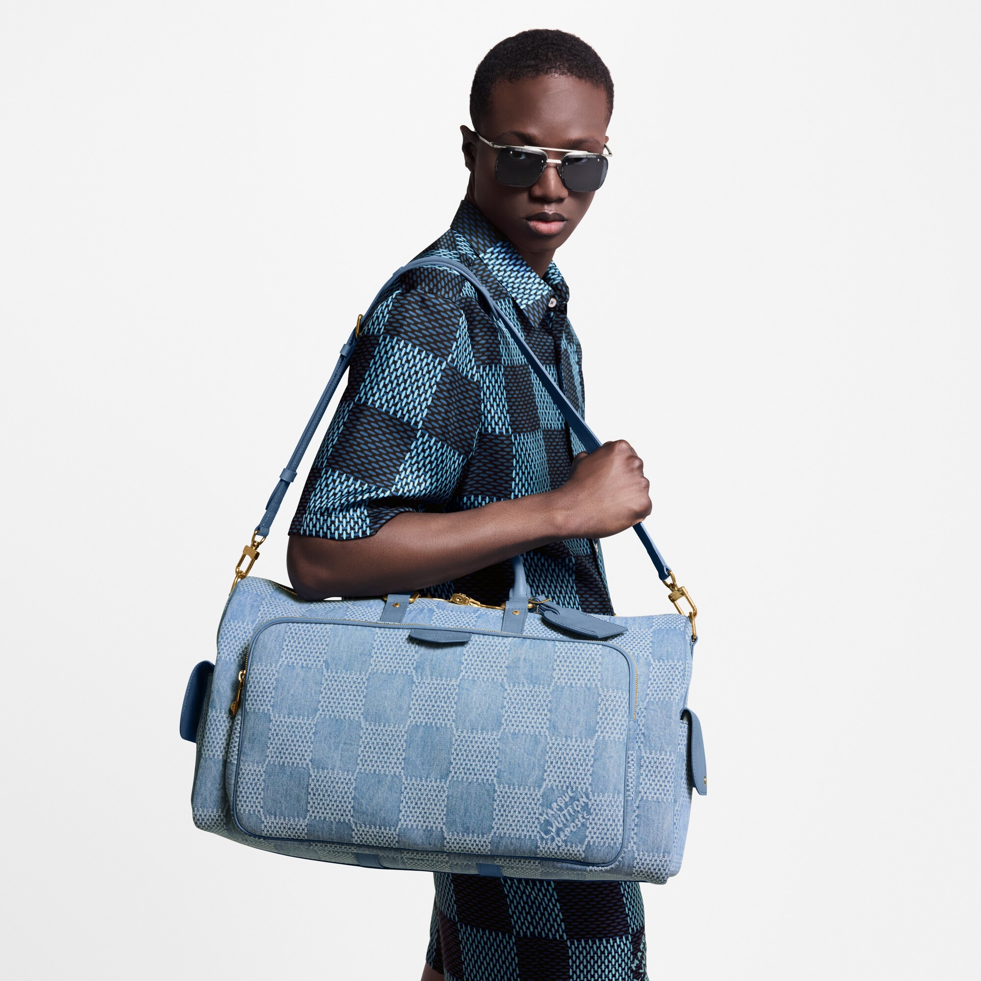 Damier Other Bolsas para Hombre LV Icons Bolsa Keepall Cargo 50 | Louis Vuitton ® (Ampliar producto)