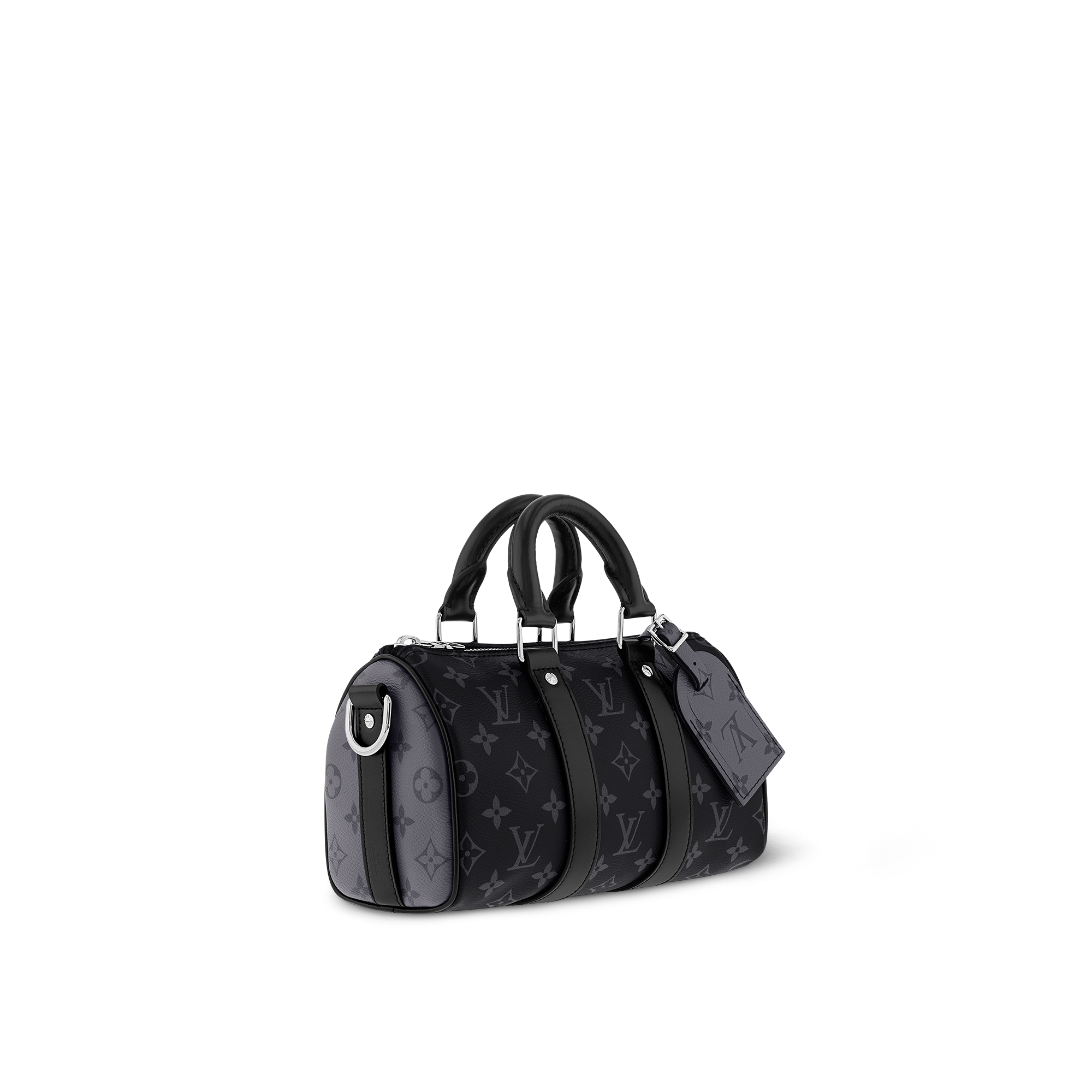 Monogram Eclipse Bolsas All Collections Bolsa Keepall con correa 25 | Louis Vuitton ® (Ampliar producto)