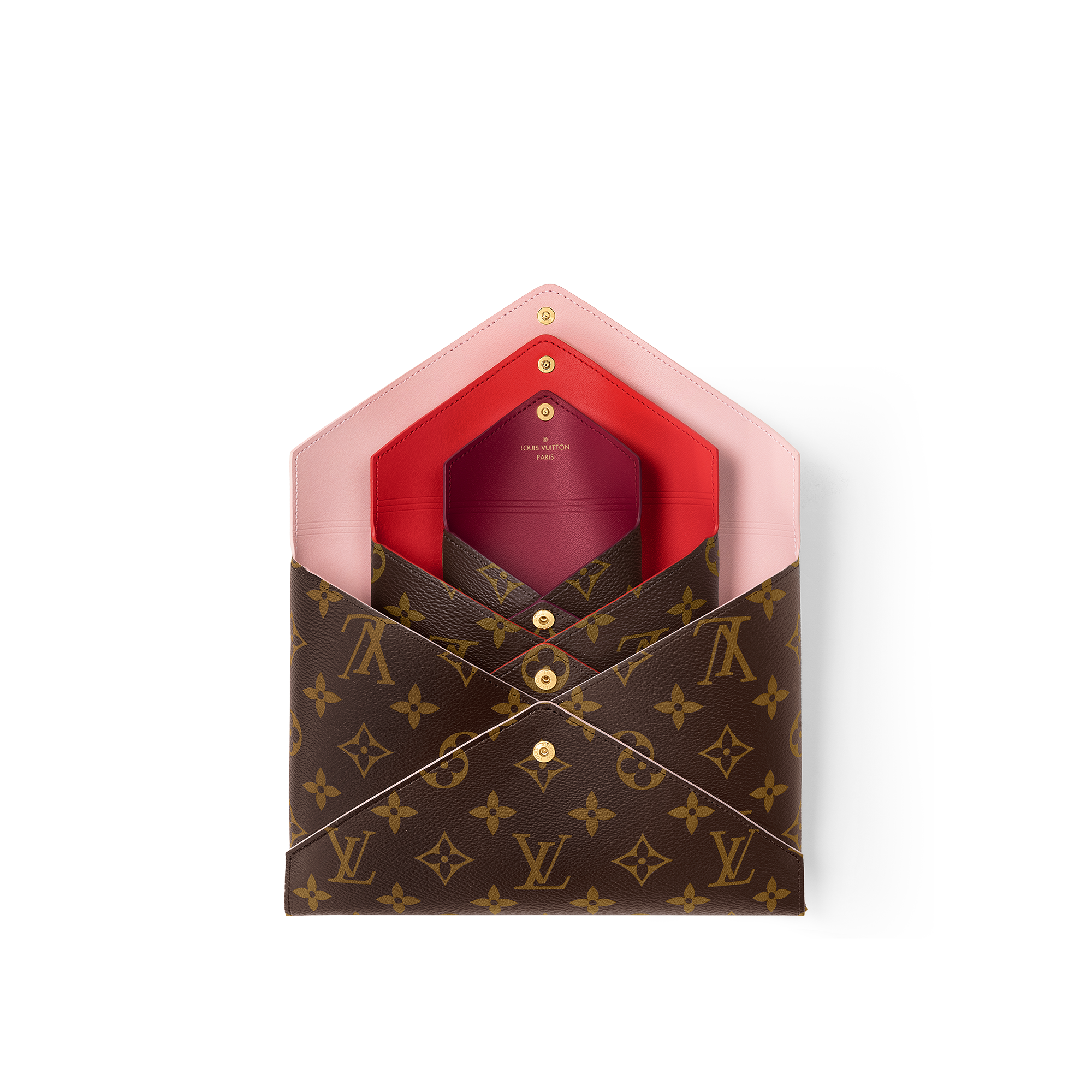 Monogram Carteras y artículos de piel pequeños Todas las carteras y artículos de piel pequeños Bolsa Kirigami Pochette | Louis Vuitton ® (Ampliar producto)