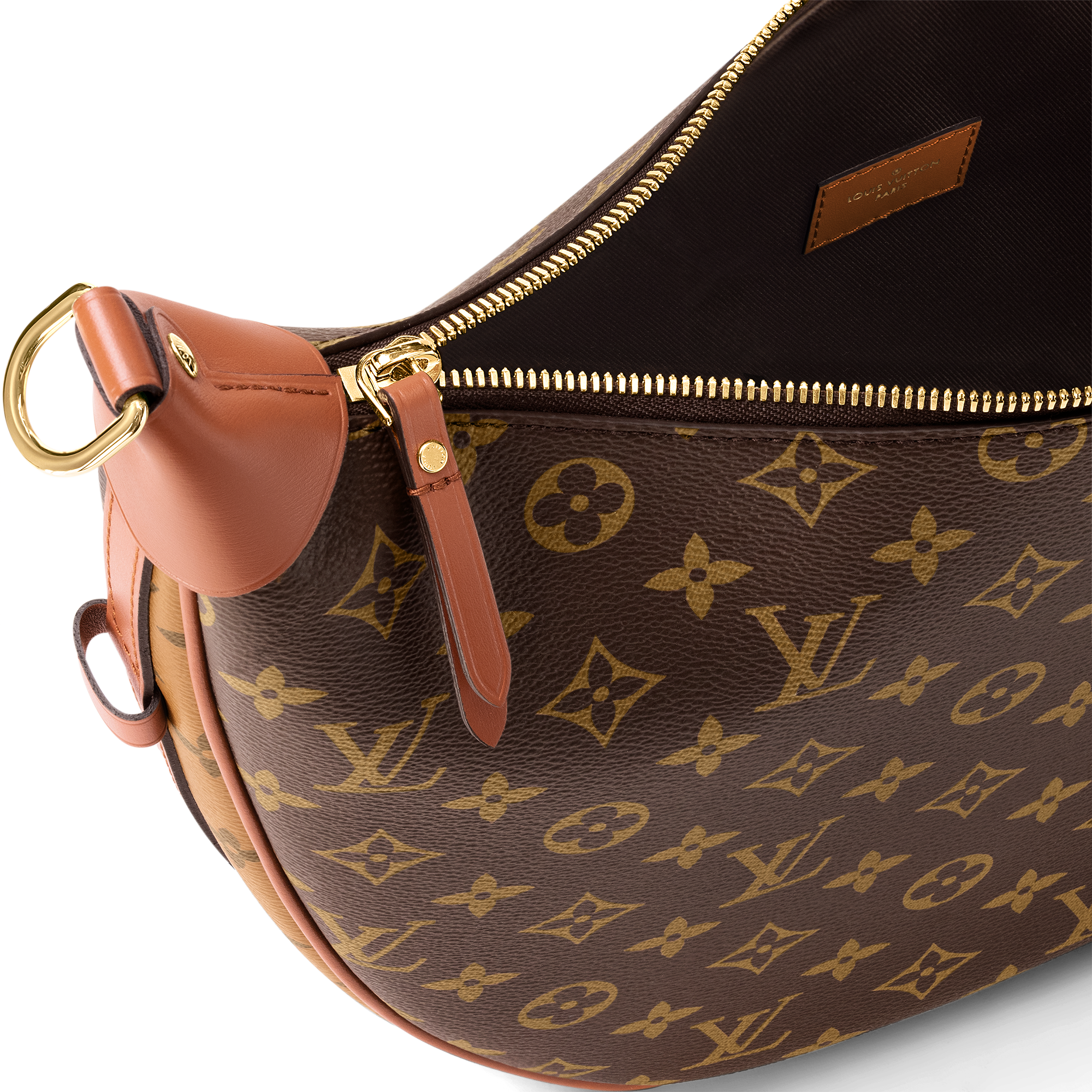 Canvas Monogram Bolsas de mano Todas las bolsas de mano Bolsa Loop Hobo | Louis Vuitton ® (Ampliar producto)