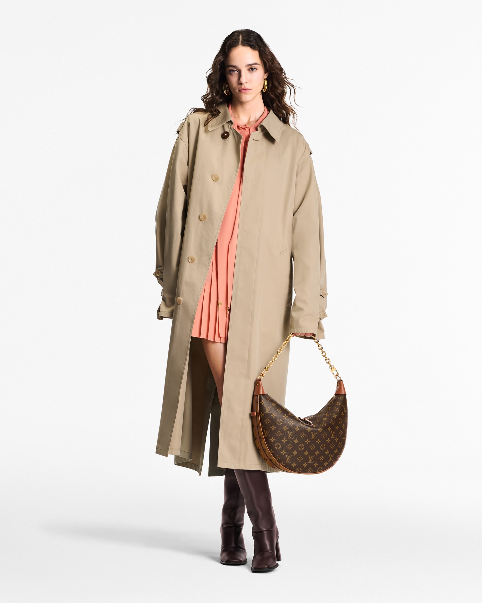 Canvas Monogram Bolsas de mano Todas las bolsas de mano Bolsa Loop Hobo | Louis Vuitton ®