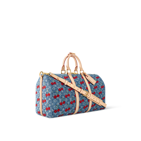 Monogram Denim Viajes Todo el equipaje y los accesorios Bolsa LV x TM Keepall Bandoulière 45 | Louis Vuitton ® (Ampliar producto)