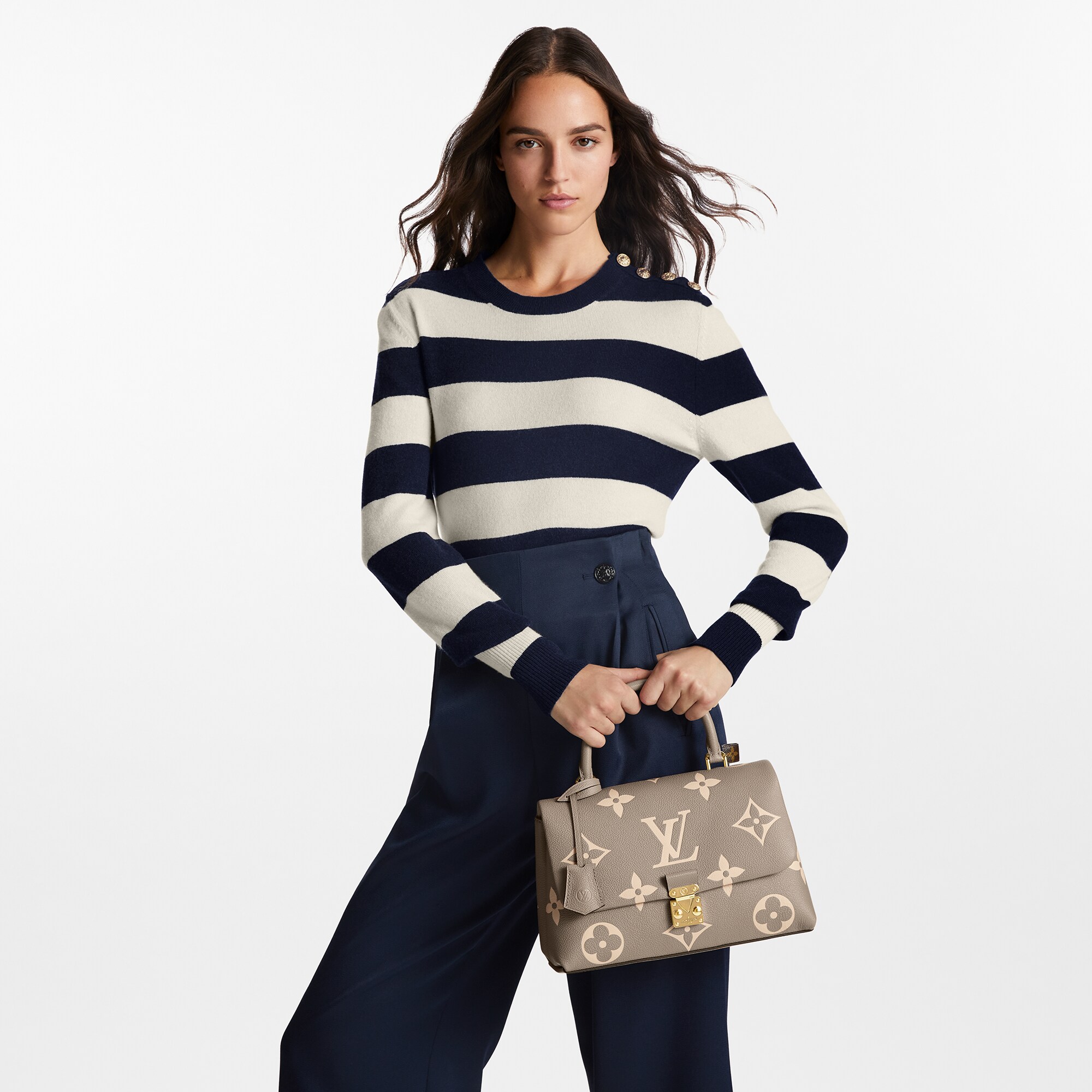 Bicolor Monogram Empreinte Leather Bolsas de mano Todas las bolsas de mano Bolsa Madeleine MM | Louis Vuitton ® (Ampliar producto)