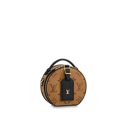 Canvas Monogram Reverse Carteras y artículos de piel pequeños Todas las carteras y artículos de piel pequeños Bolsa Mini Boîte Chapeau | Louis Vuitton ® (Ampliar producto)