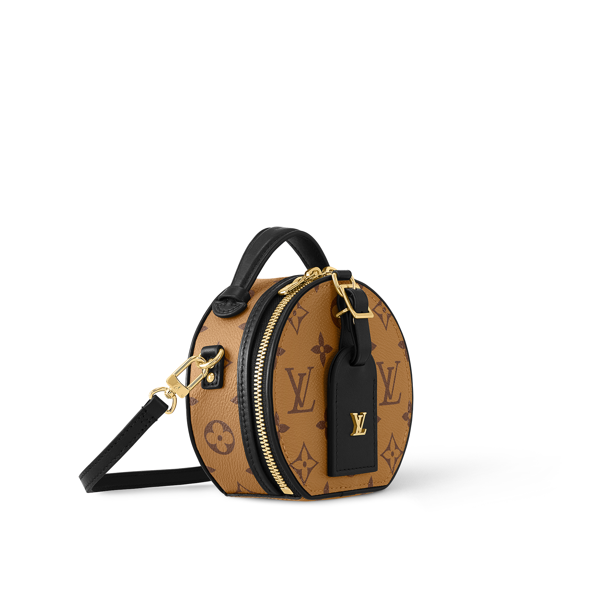 Canvas Monogram Reverse Carteras y artículos de piel pequeños Todas las carteras y artículos de piel pequeños Bolsa Mini Boîte Chapeau | Louis Vuitton ® (Ampliar producto)