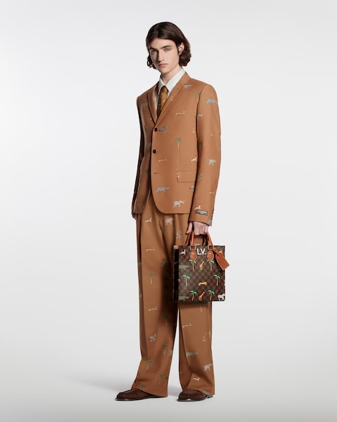 Damier Other Bolsas para Hombre Novedades Bolsa Mini Sac Plat x The Darjeeling Limited | Louis Vuitton ®