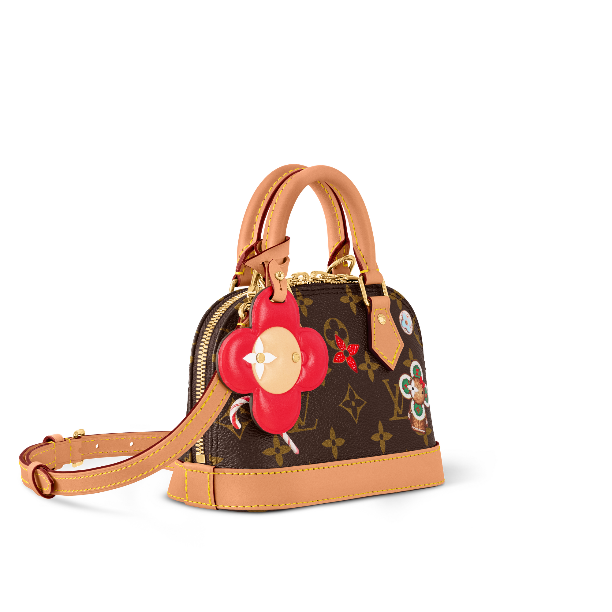 Monogram Carteras y artículos de piel pequeños Carteras con cadena y Micro Bolsas Bolsa Nano Alma | Louis Vuitton ® (Ampliar producto)